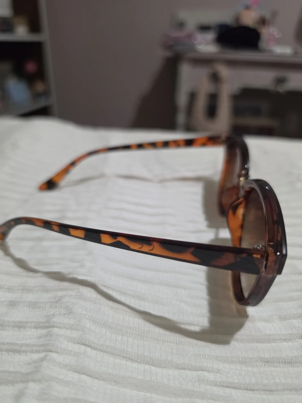 Tortoiseshell Gradient Lens Women's Sunglasses